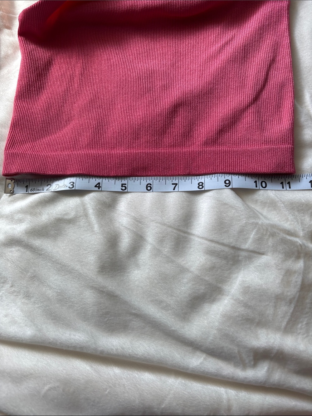 Express Coral pink Ribbed Tank - Picture 9 of 11